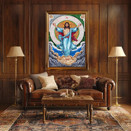 Ascension Mosaic Art Poster