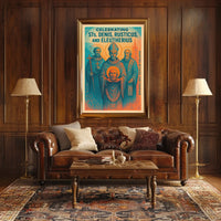 Celebrating Sts. Denis, Rusticus, And Poster