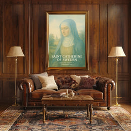 Saint Catherine Of Sweden Poster