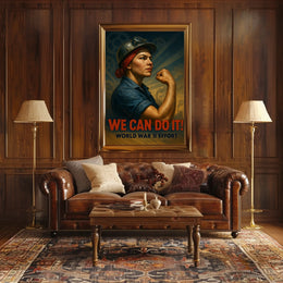 We Can Do It World War II Effort Poster