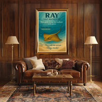Rays Graceful Sea Dwellers Poster