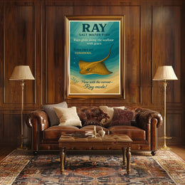 Rays Graceful Sea Dwellers Poster