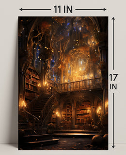 Enchanted Library Poster