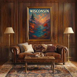 Wisconsin Landscape Poster