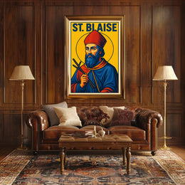 St. Blaise Poster