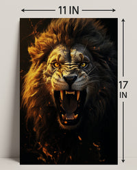 Roaring Majesty Poster