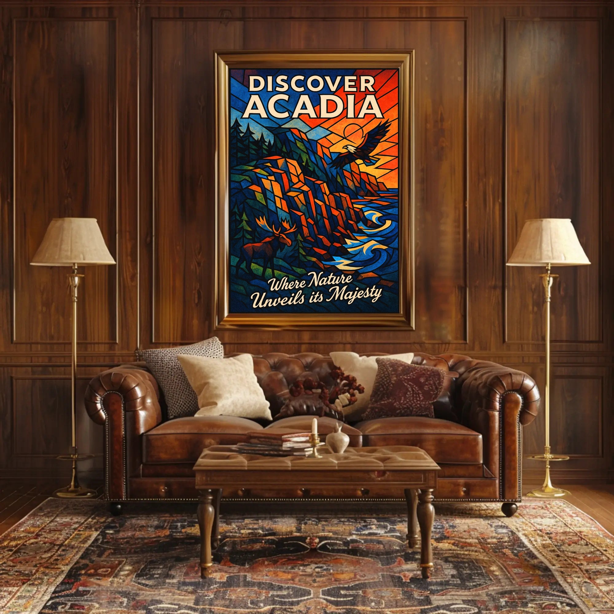 Discover Acadia Poster