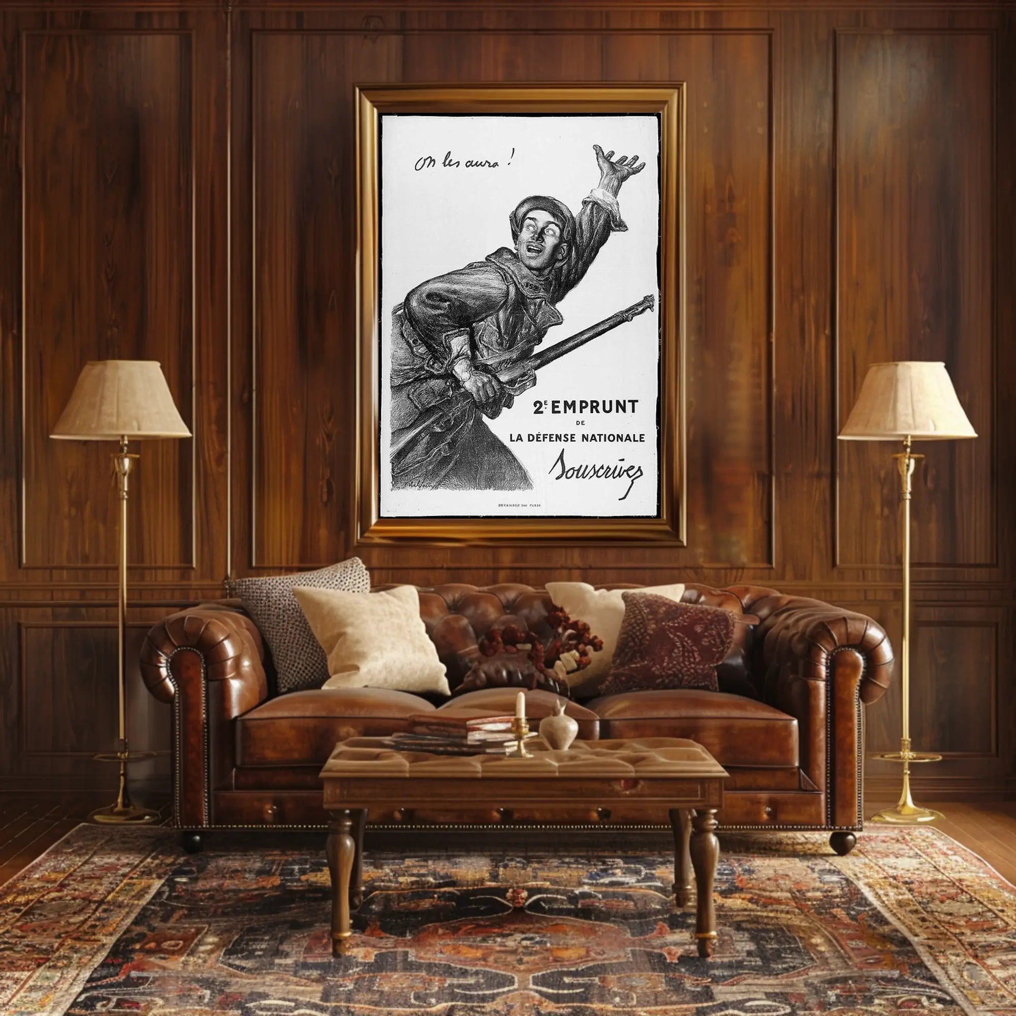 French National Defense Loan Poster PosterGoat