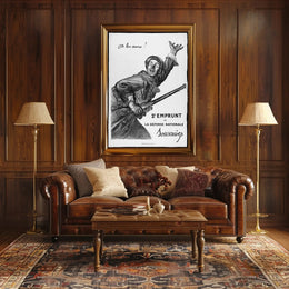 French National Defense Loan Poster PosterGoat