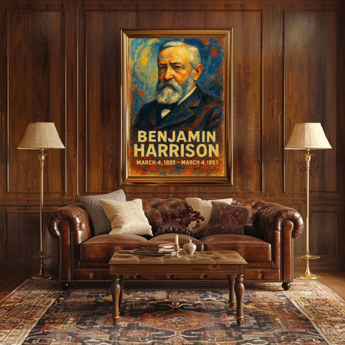 Benjamin Harrison Poster