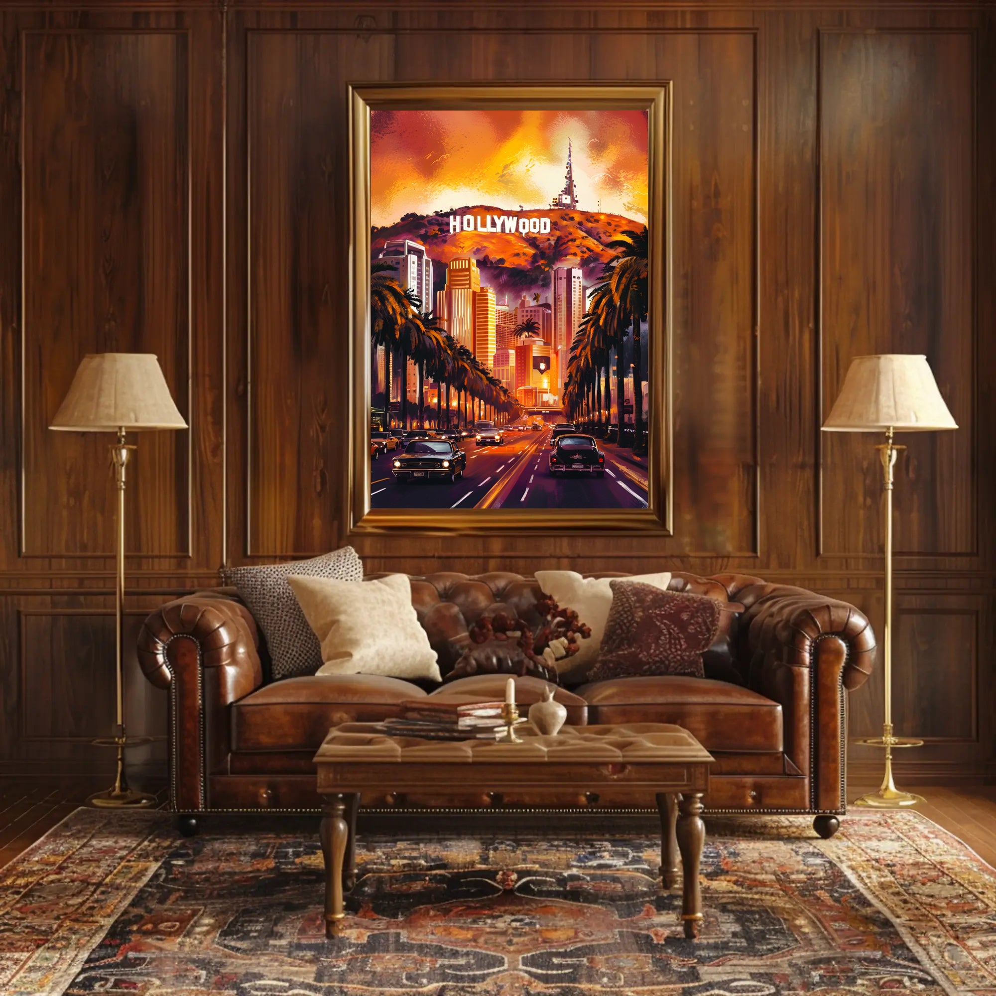 Hollywood Dreamscape Poster