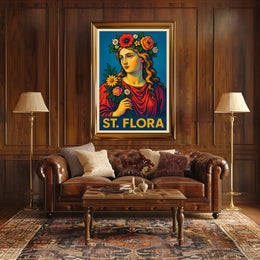 St. Flora Poster