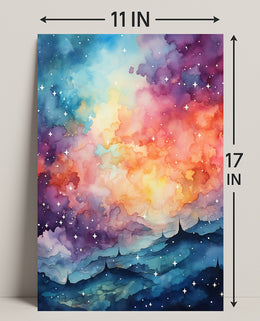 Cosmic Dreamscape Poster PosterGoat