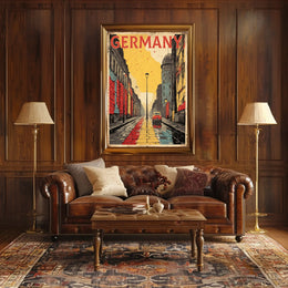 Germany Urban Street Art Poster