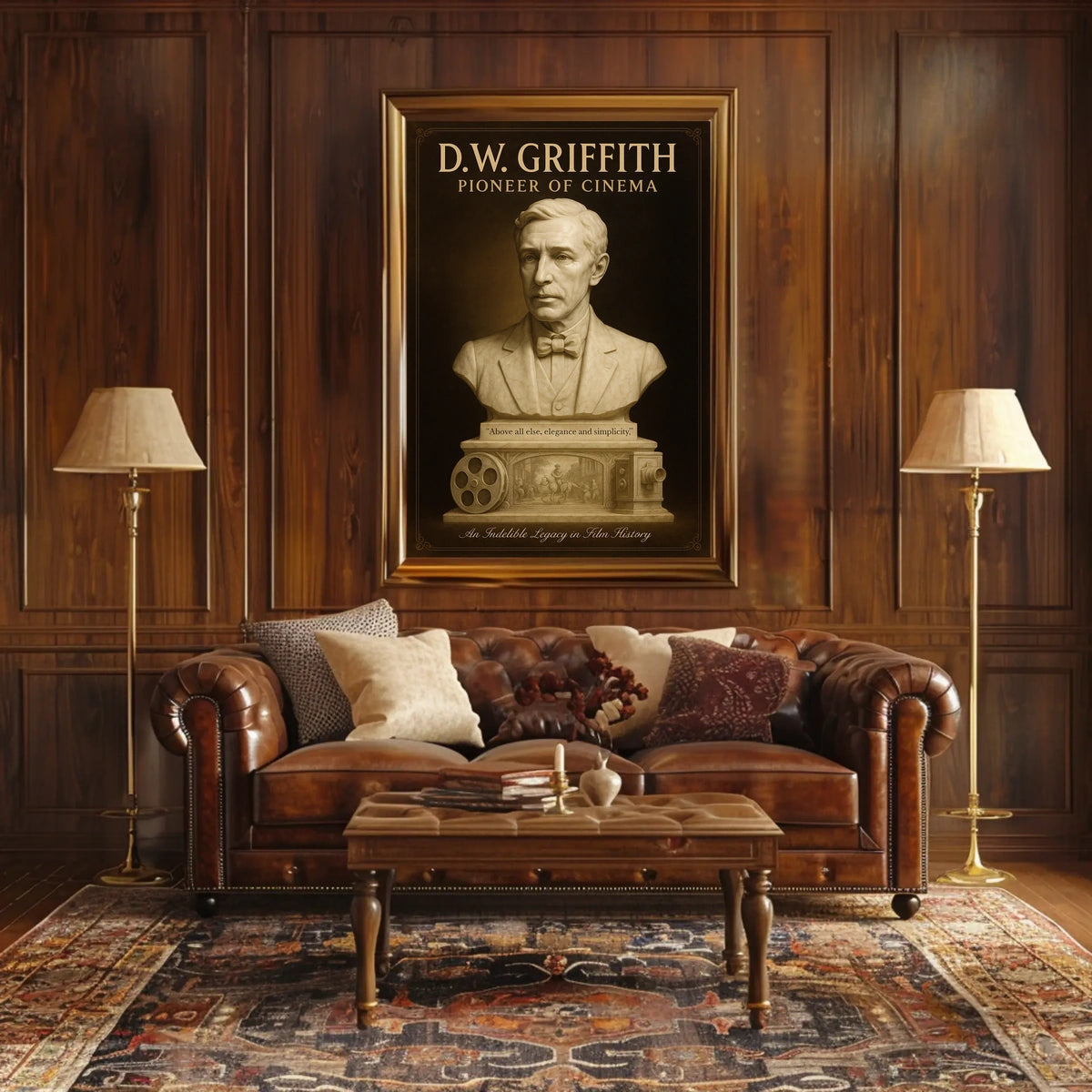 D.W. Griffith Pioneer Of Cinema Poster