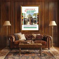 Commemorative Juneteenth Artwork: Cultural Heritage Poster