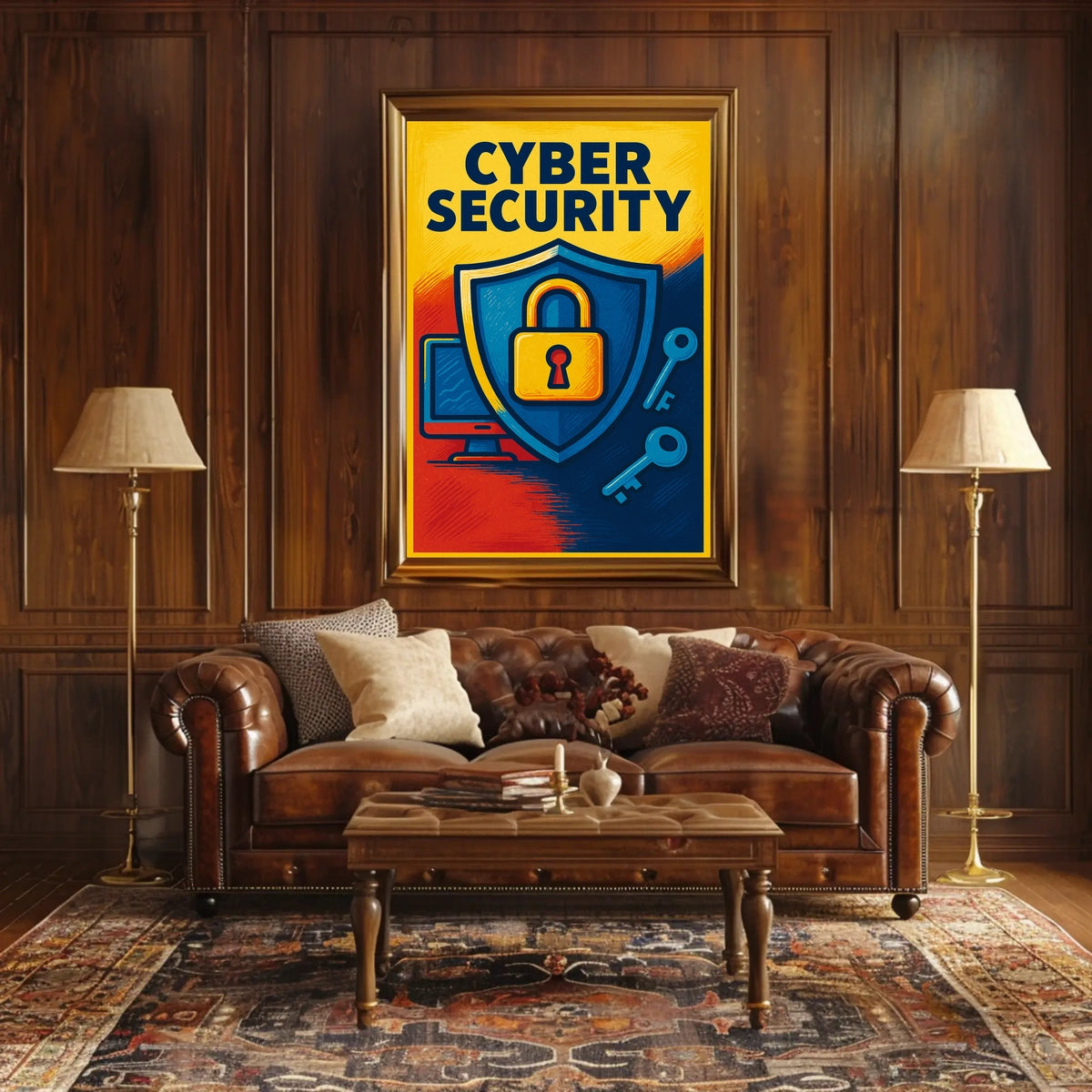 Cyber Security Awareness Poster