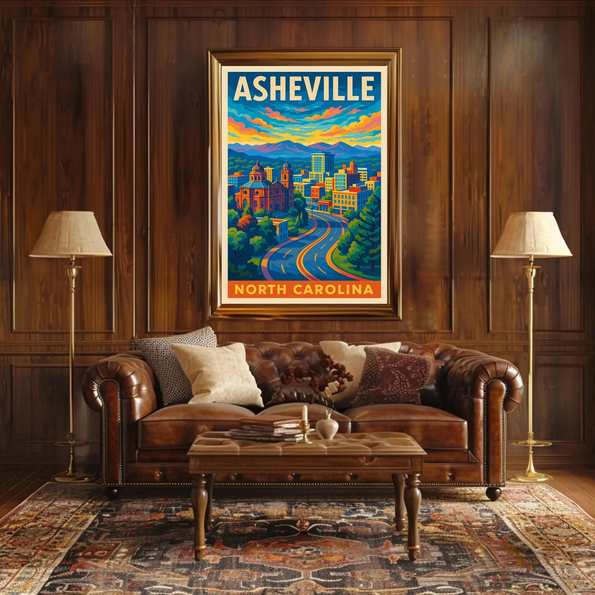 Asheville, North Carolina Poster