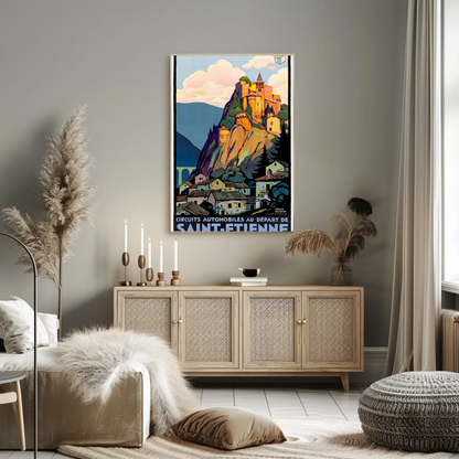 Saint-Étienne, France Poster