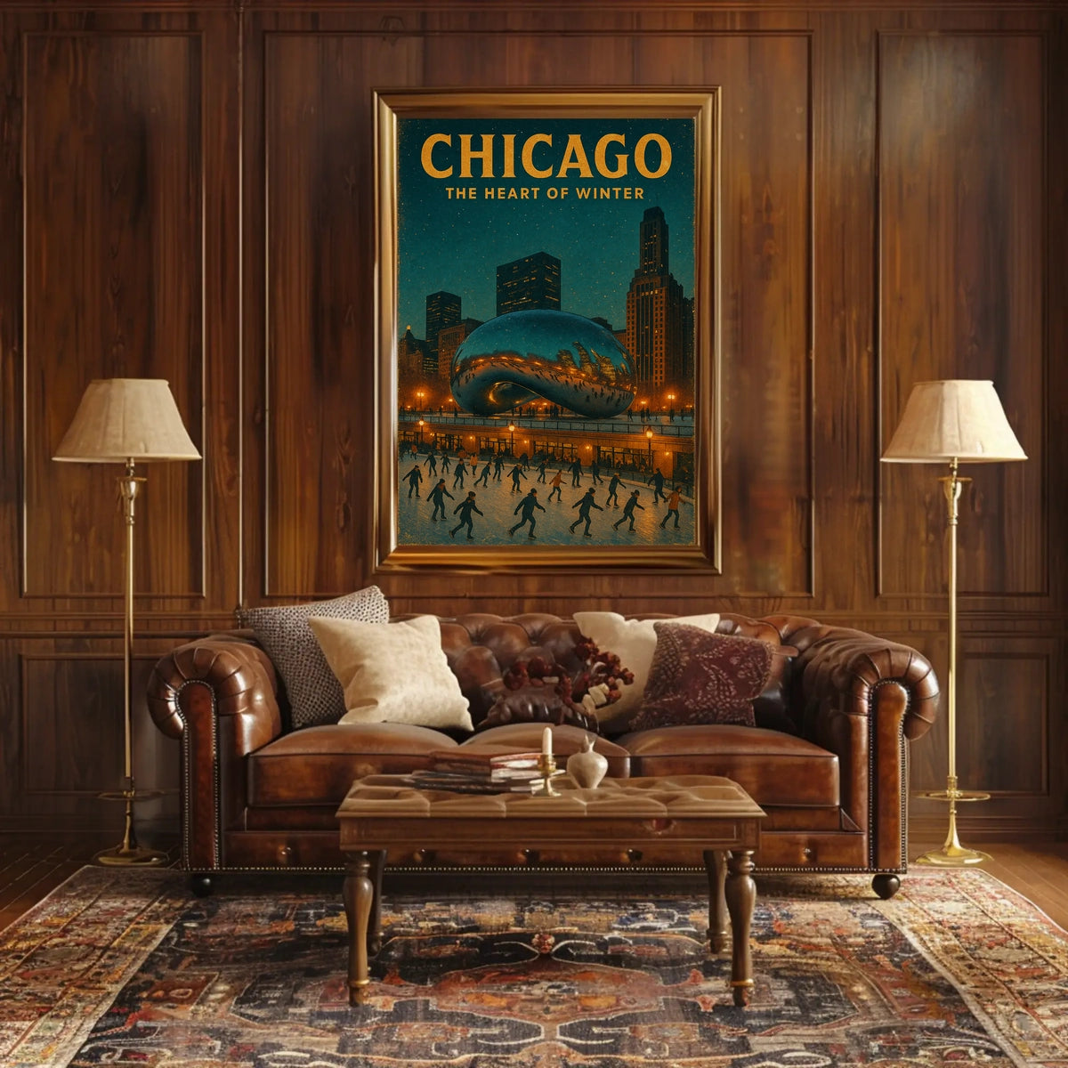 Chicago The Heart of Winter Poster