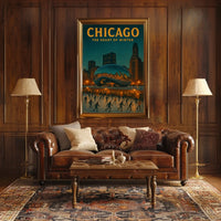 Chicago The Heart of Winter Poster