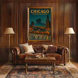 Chicago The Heart of Winter Poster