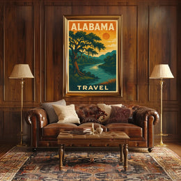 Explore Alabama Poster
