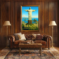 Brazil A Land of Wonders Poster PosterGoat
