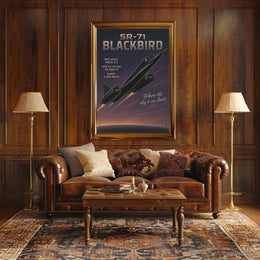 SR-71 Blackbird Poster