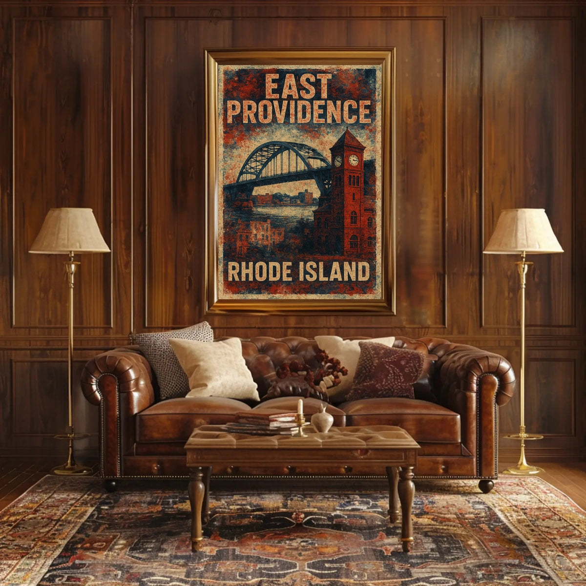 East Providence, Rhode Island Poster