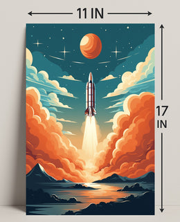 Cosmic Voyage Poster