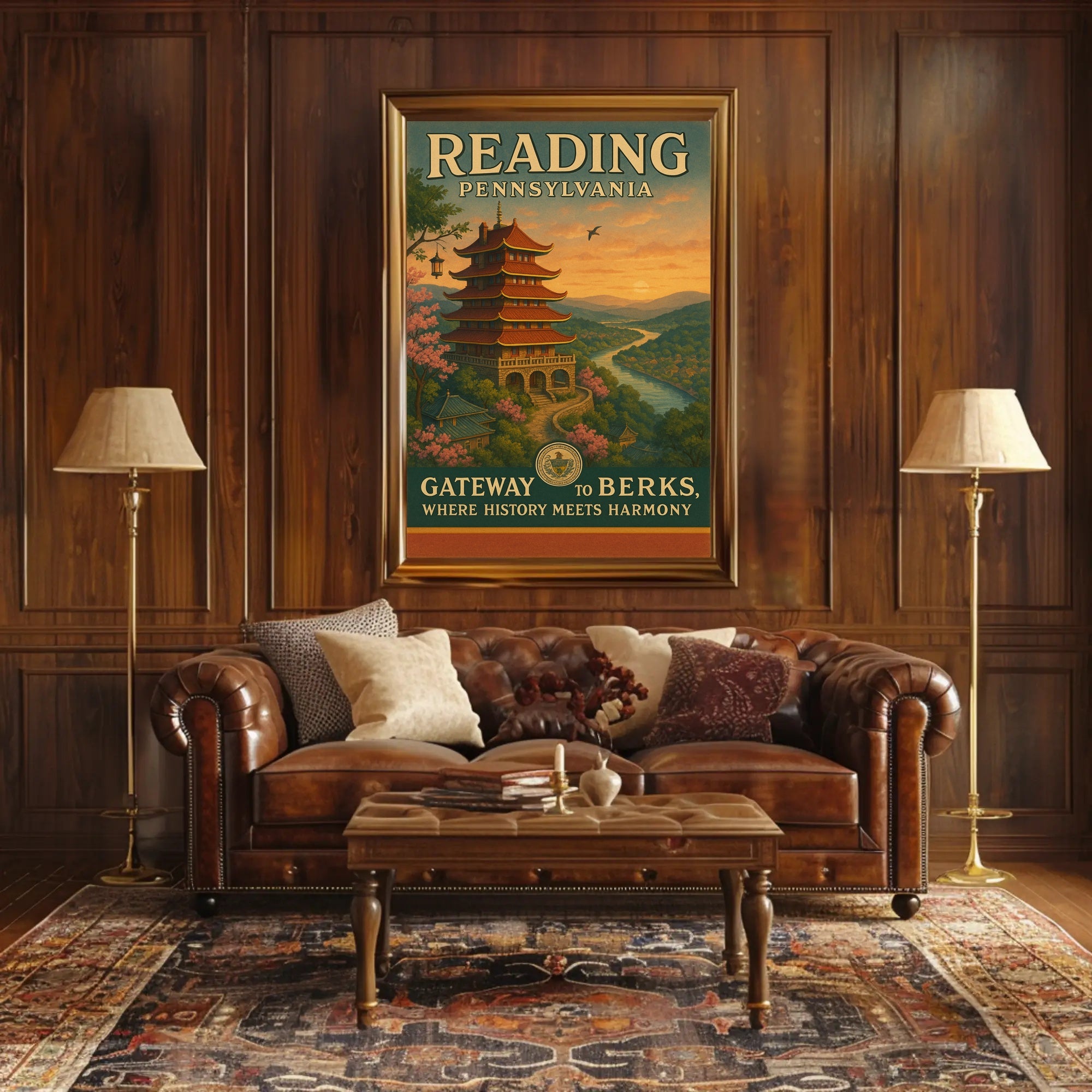 Gateway to Berks Poster
