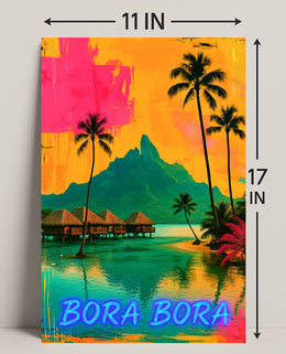 Bora Bora Paradise Poster PosterGoat