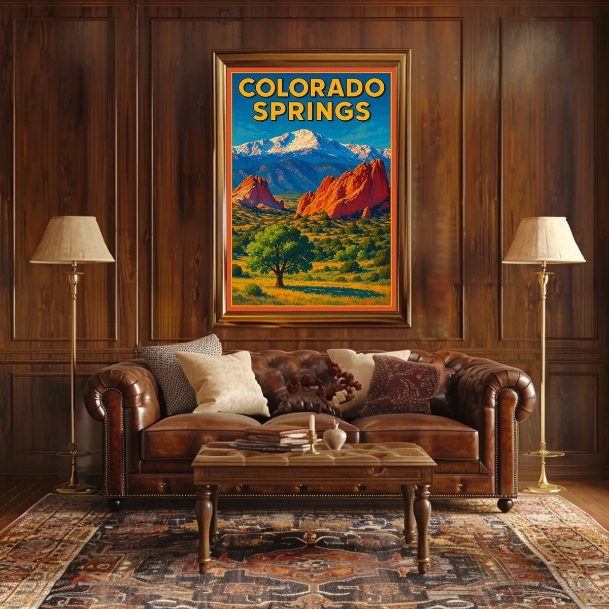 Colorado Springs Scenic Poster
