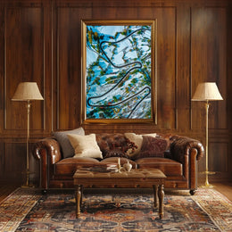 Serpentine Winter Road Poster