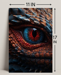 DragonS Gaze Poster