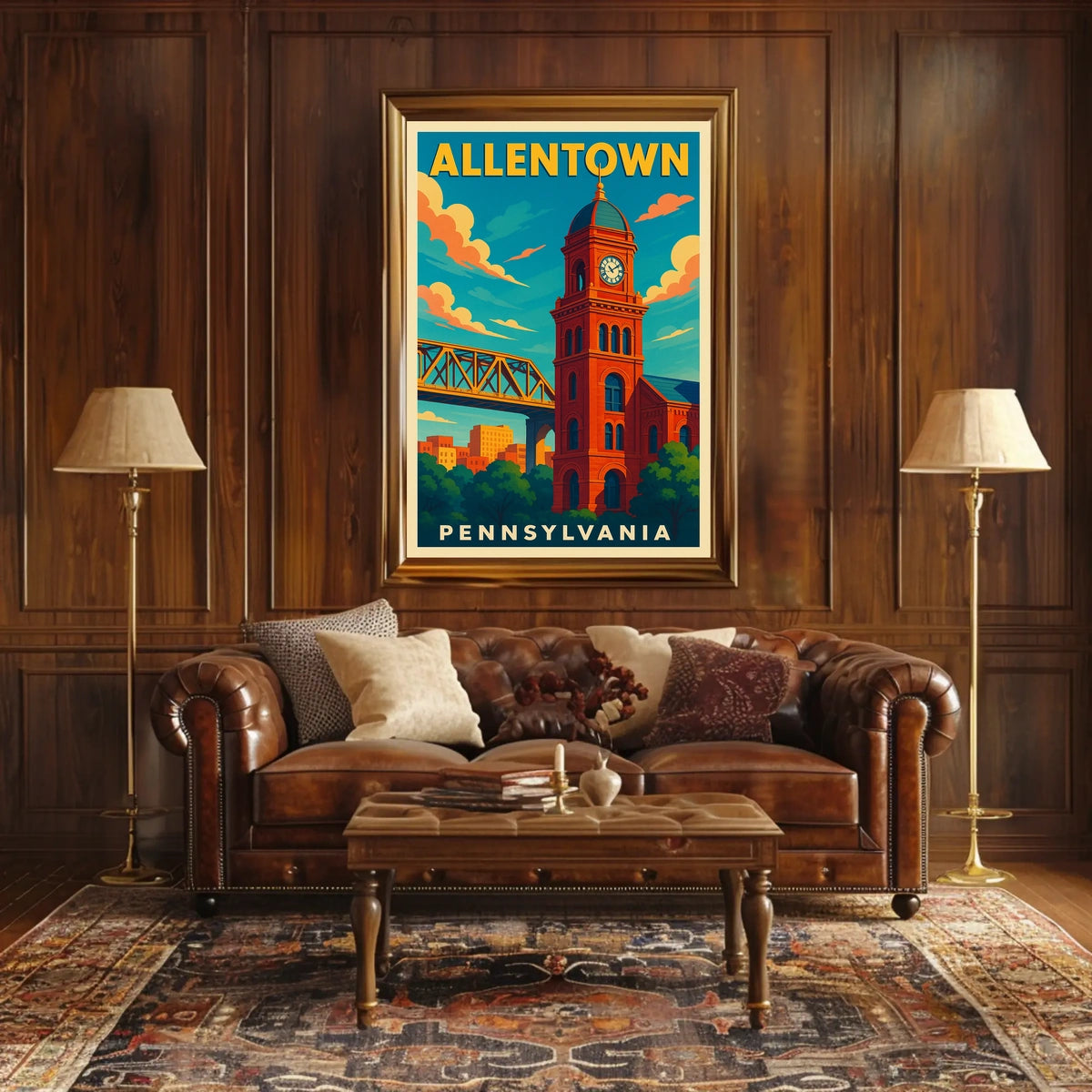 Allentown, Pennsylvania Poster