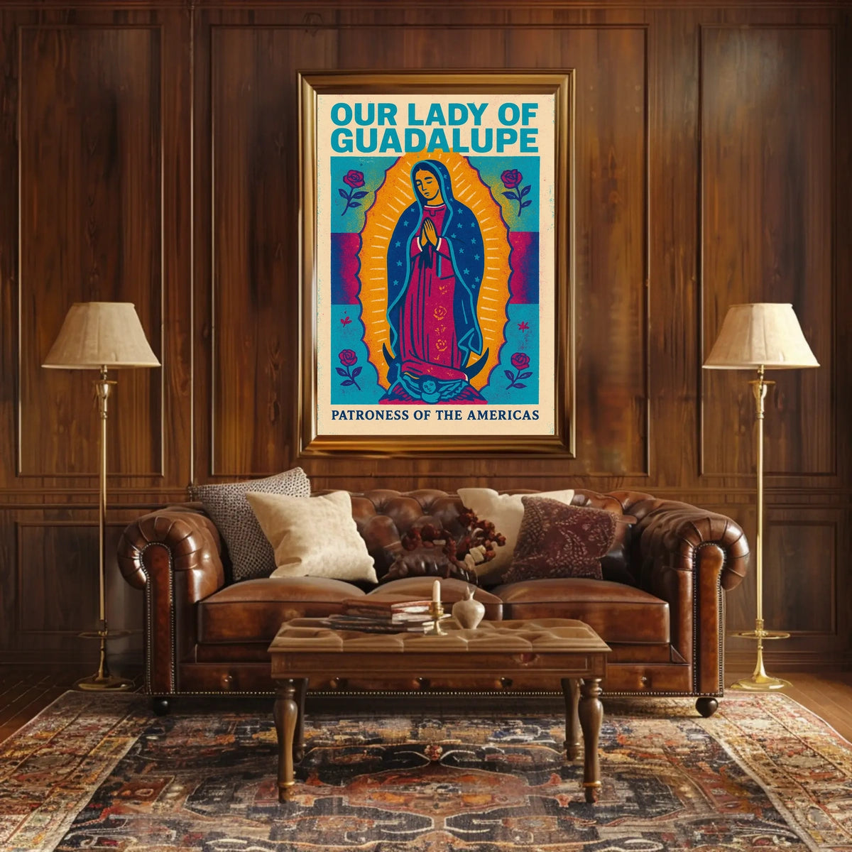 Our Lady Of Guadalupe Patroness Of The Poster