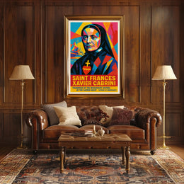 Saint Frances Xavier Cabrini Poster