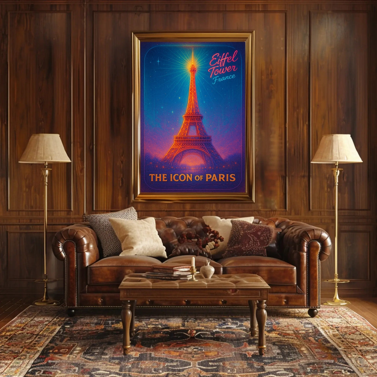 The Icon of Paris Poster