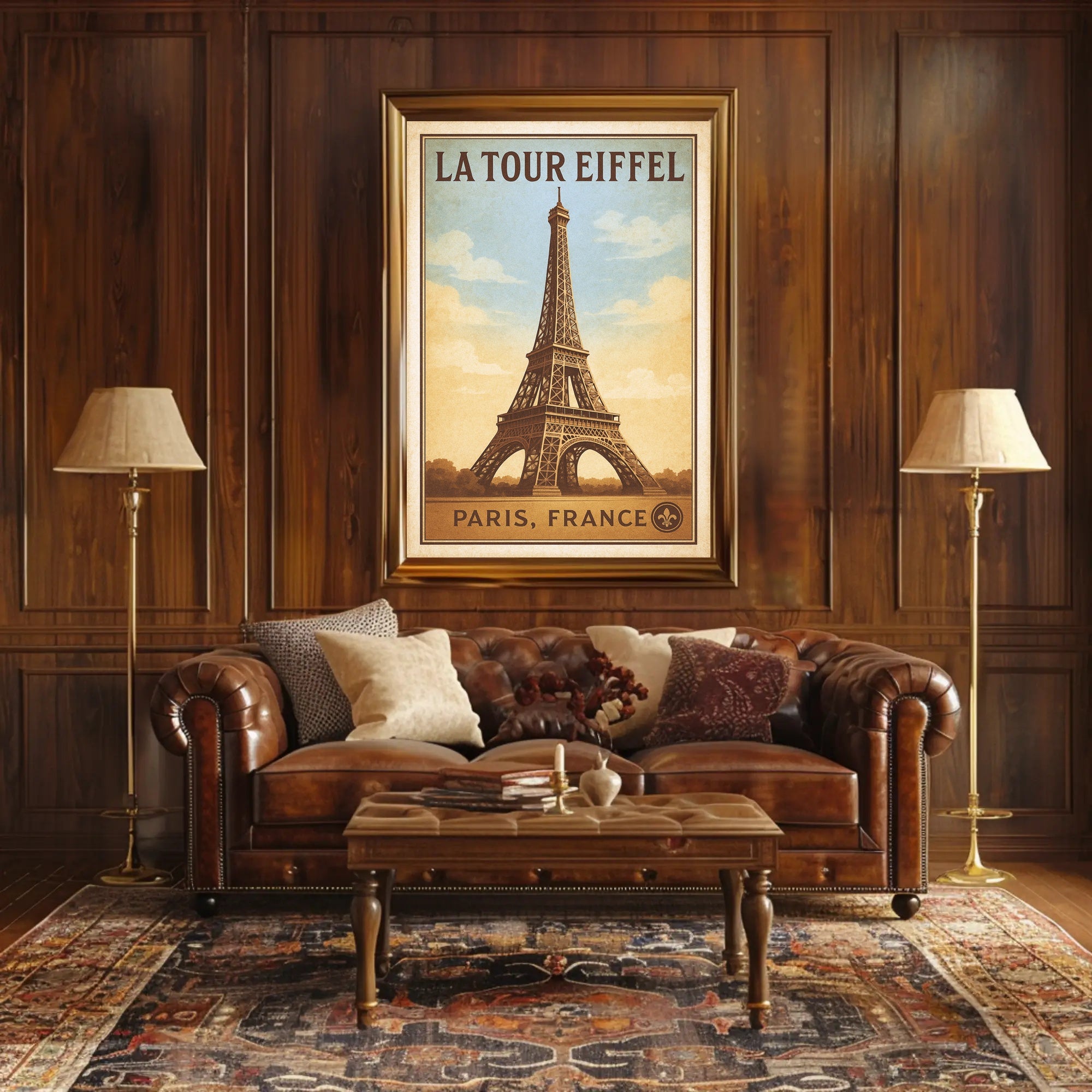 La Tour Eiffel Poster PosterGoat