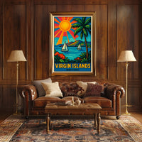 Virgin Islands (British) Travel Poster