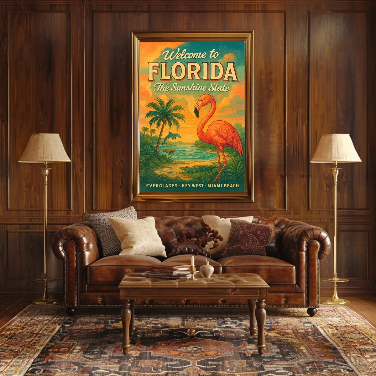 Welcome to Florida The Sunshine State Poster