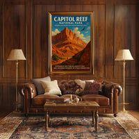 Capitol Reef National Park Poster PosterGoat