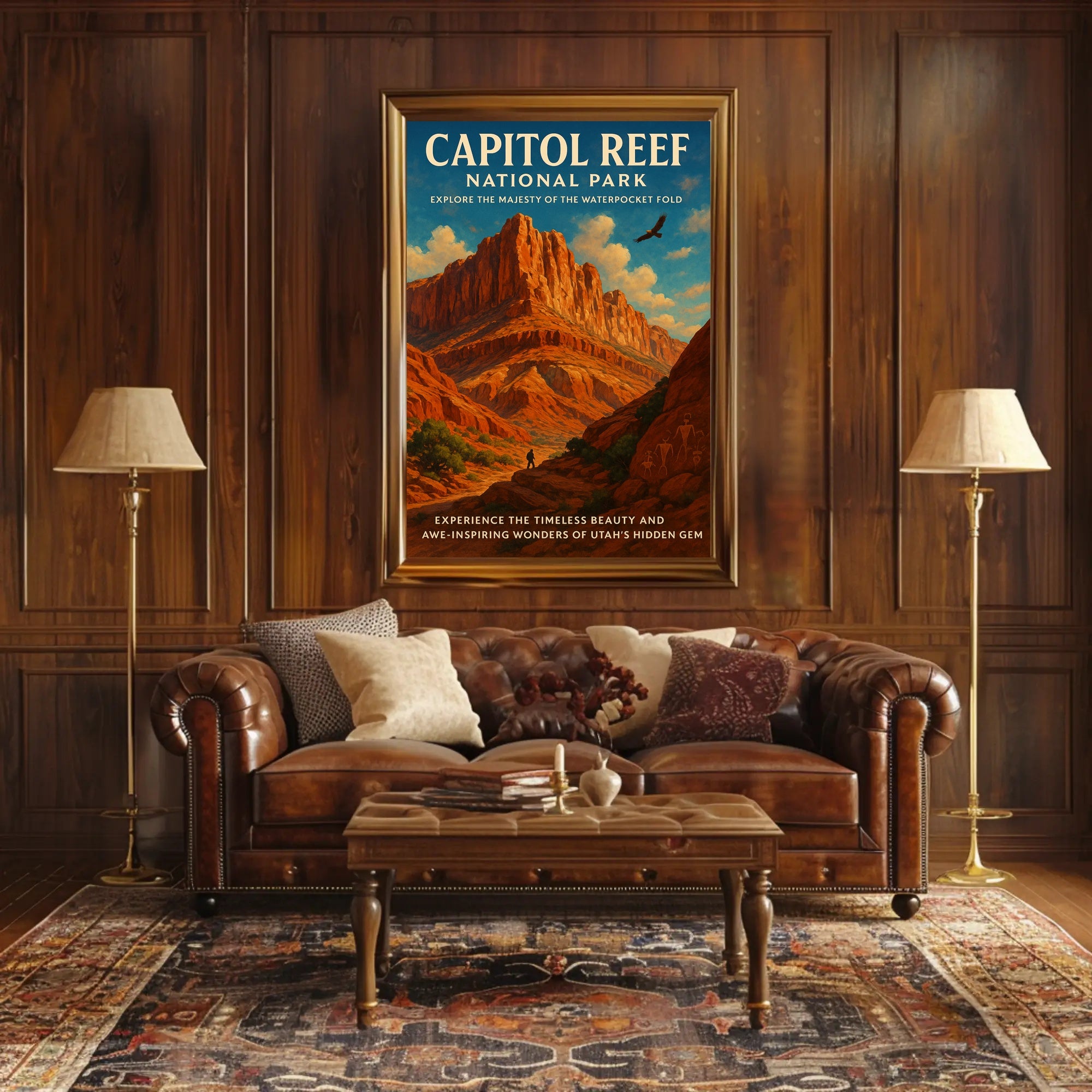 Capitol Reef National Park Poster PosterGoat