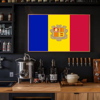 Andorra Flag Poster