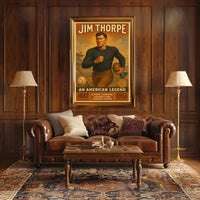 Jim Thorpe The Ultimate Sports Legend Poster