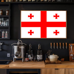 Georgia Flag Poster