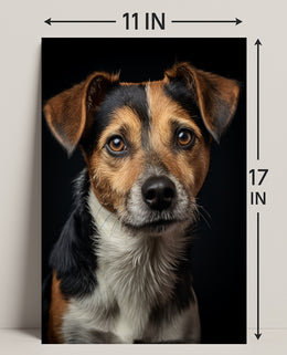 Portrait Of A Loyal Companion Poster PosterGoat