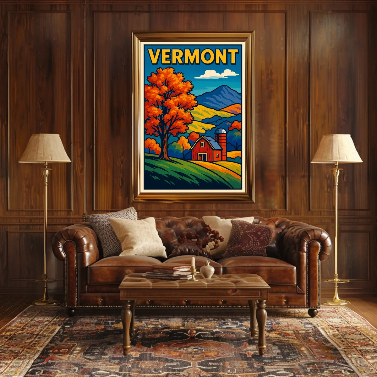 Autumn In Vermont Poster